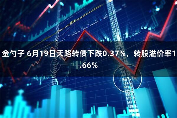 金勺子 6月19日天路转债下跌0.37%，转股溢价率1.66%
